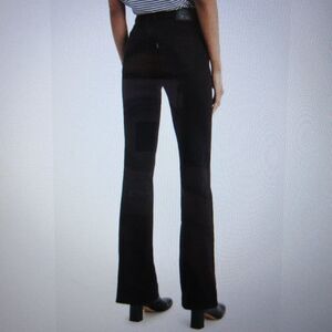LEVI'S Classic Bootcut Jeans Womens 10 SHORT (30x30) Black Stretch Denim 2 NWT